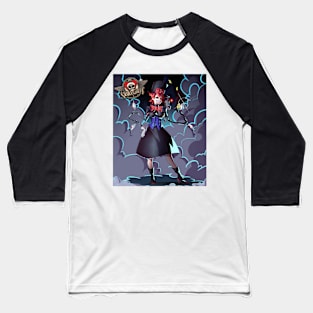 Peacock from Skullgirls Baseball T-Shirt